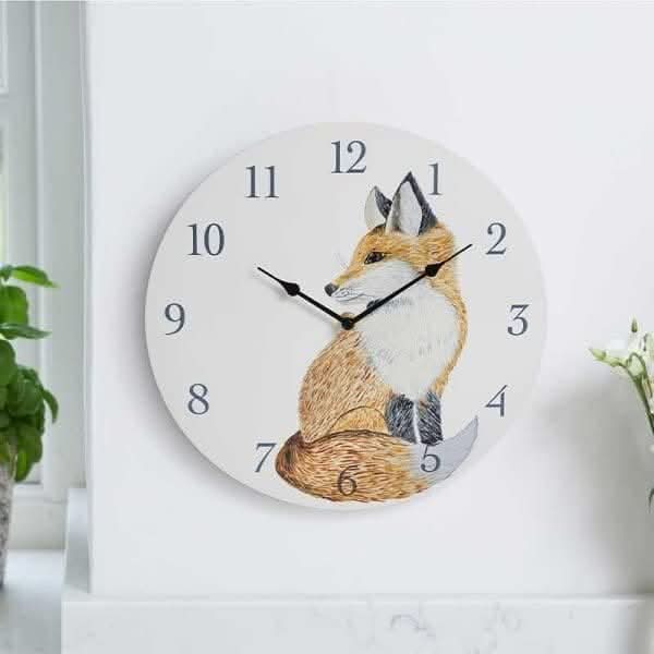 Horloge murale Renard