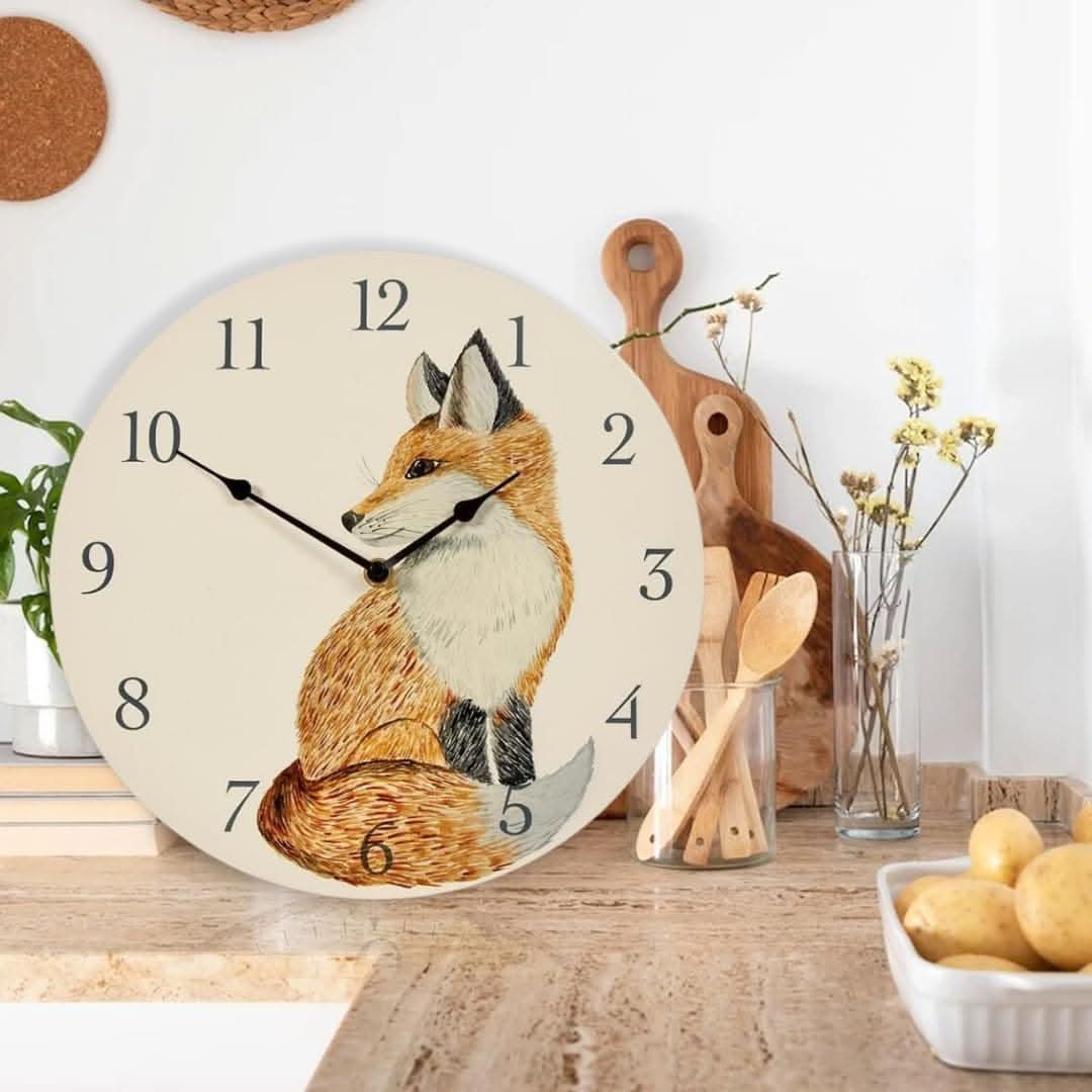 Horloge murale Renard