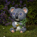 Ornement de jardin Koala solaire – Koala clignotant à LED à énergie solaire