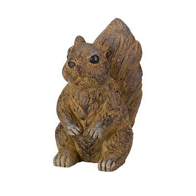 Ornements de jardin Animaux de la Forêt - Écureuil en résine seulement