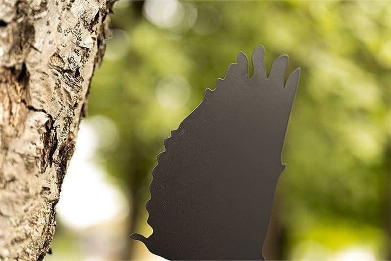 Décoration de jardin en métal silhouette oiseau envolé