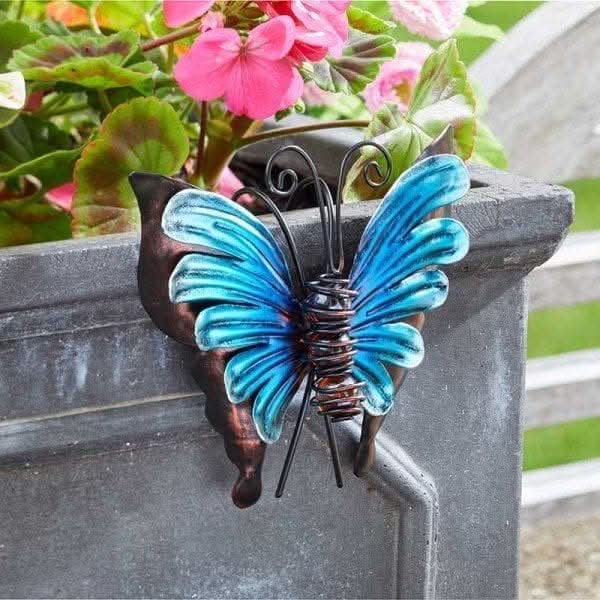 Support de pot papillon fantaisie