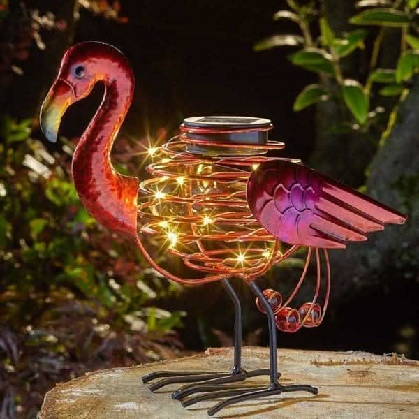 Flamant rose Spiralight