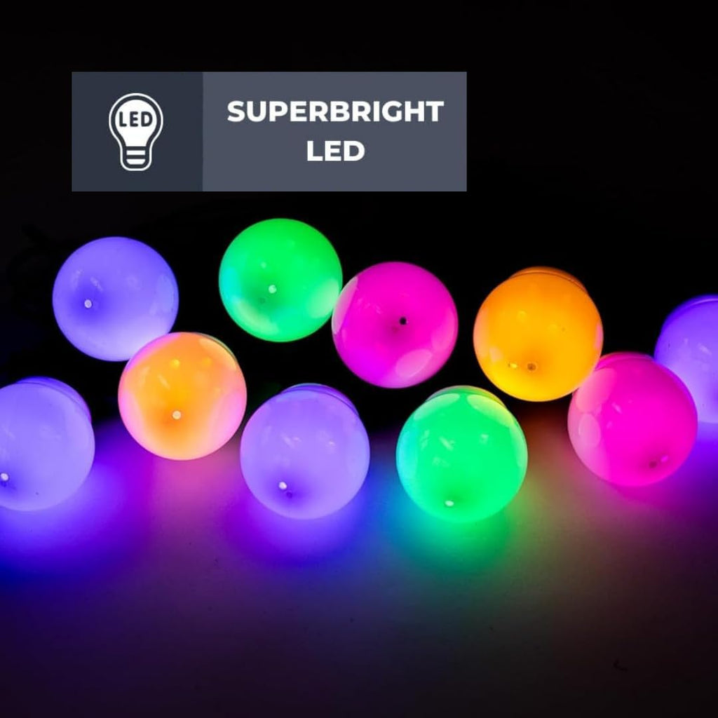 Guirlande Lumineuse Extérieure 14M Multicolore LED Raccordables