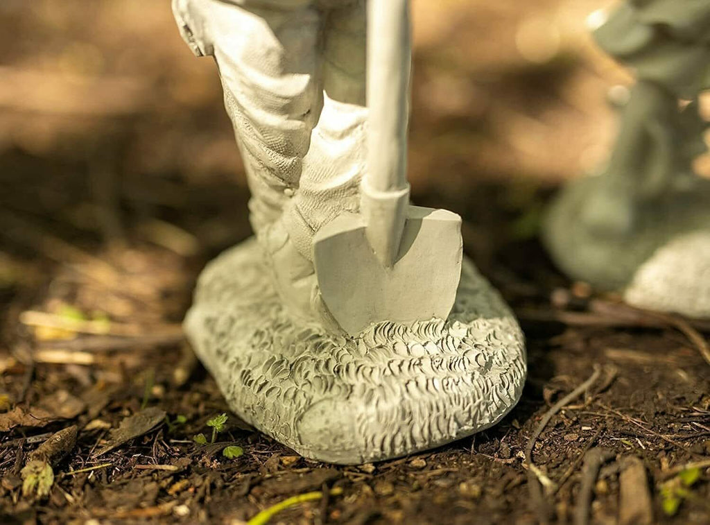 Ensemble de 2 statues de jardinage pour enfants