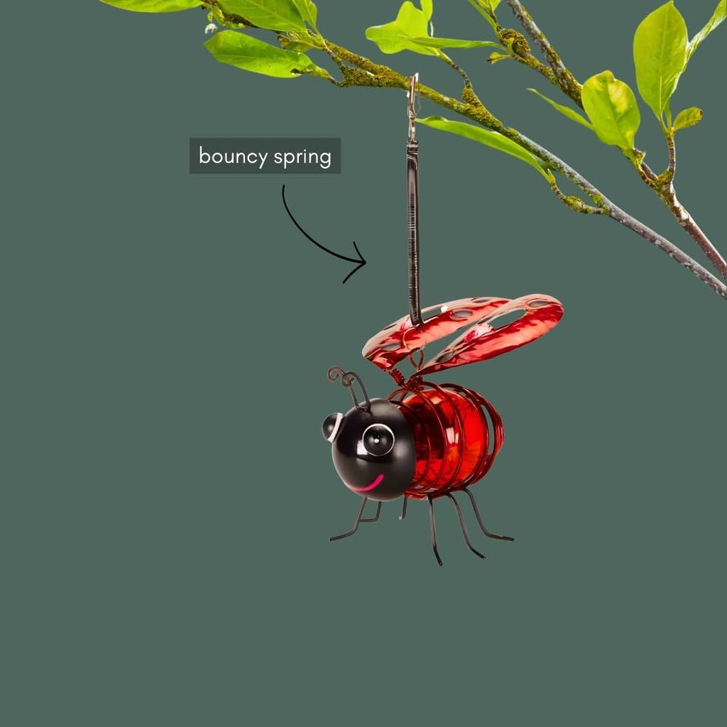 Lampe Solaire Insecte - Coccinelle