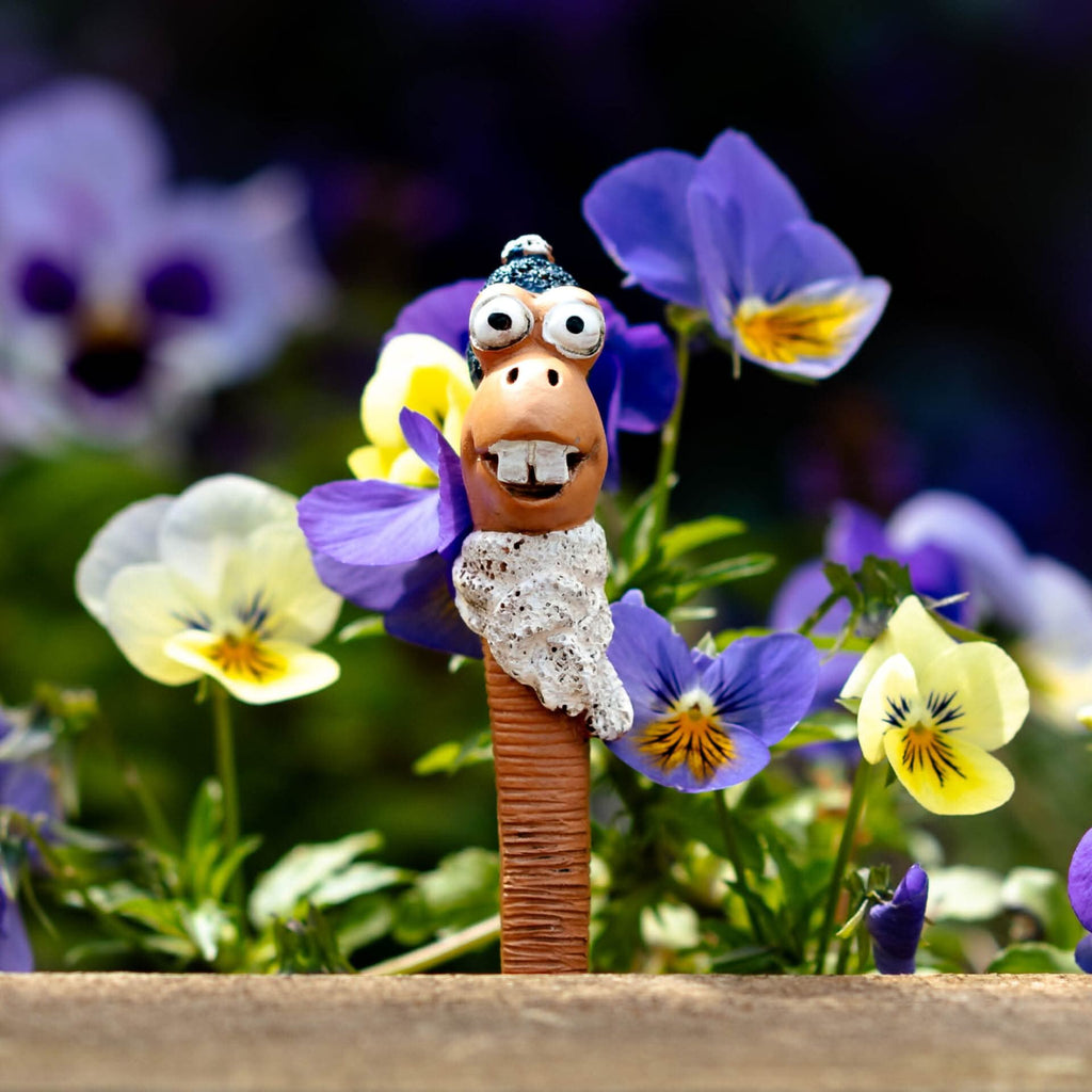 Mini ornements de jardin en forme de ver de terre, lot de 5, figurines en résine pour pots de plantes