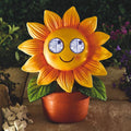 Lampe solaire de jardin Tournesol LED étanche